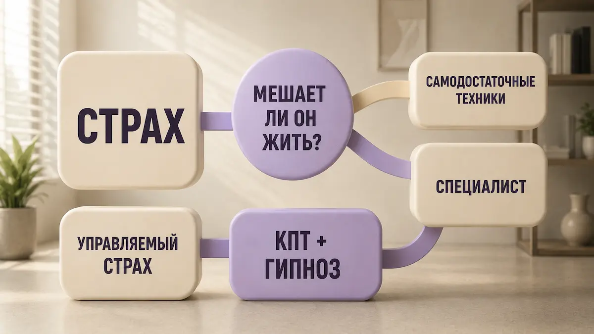 Алгоритм действий при фобии: от страха к решению