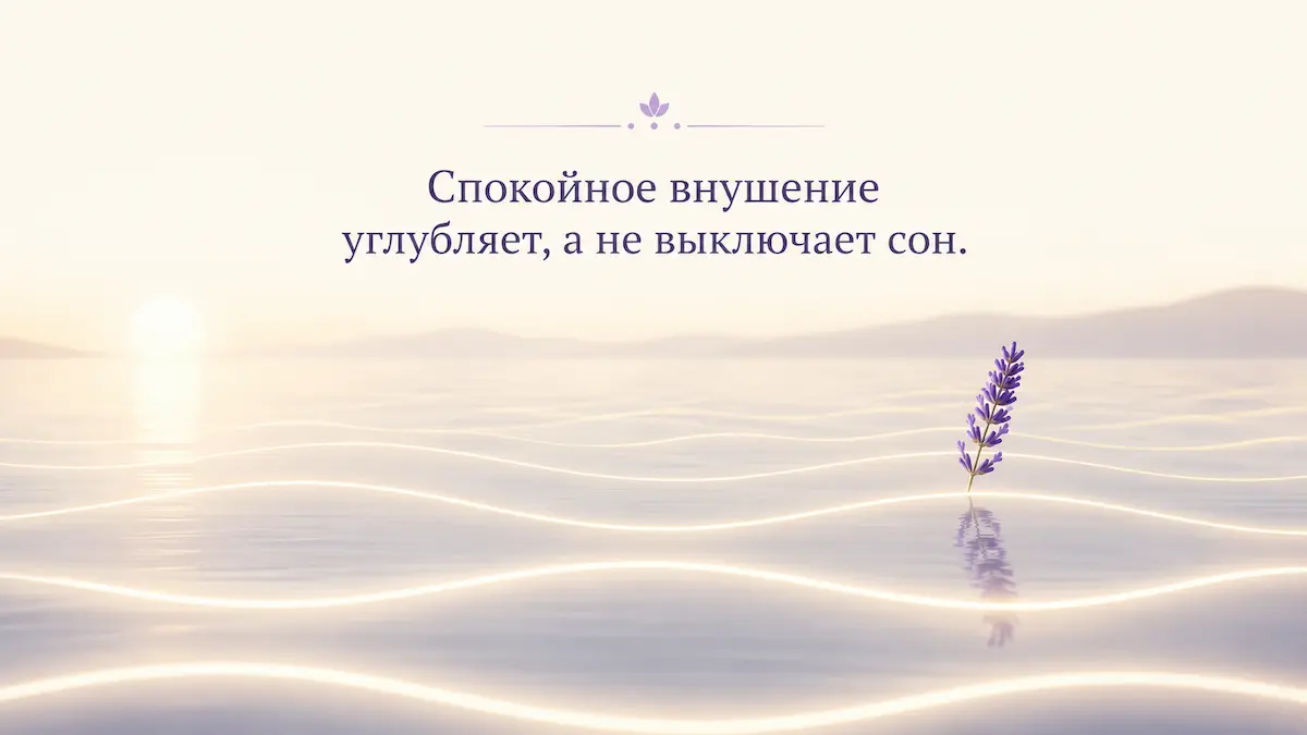 Метафора углубления сна под гипнотическим внушением