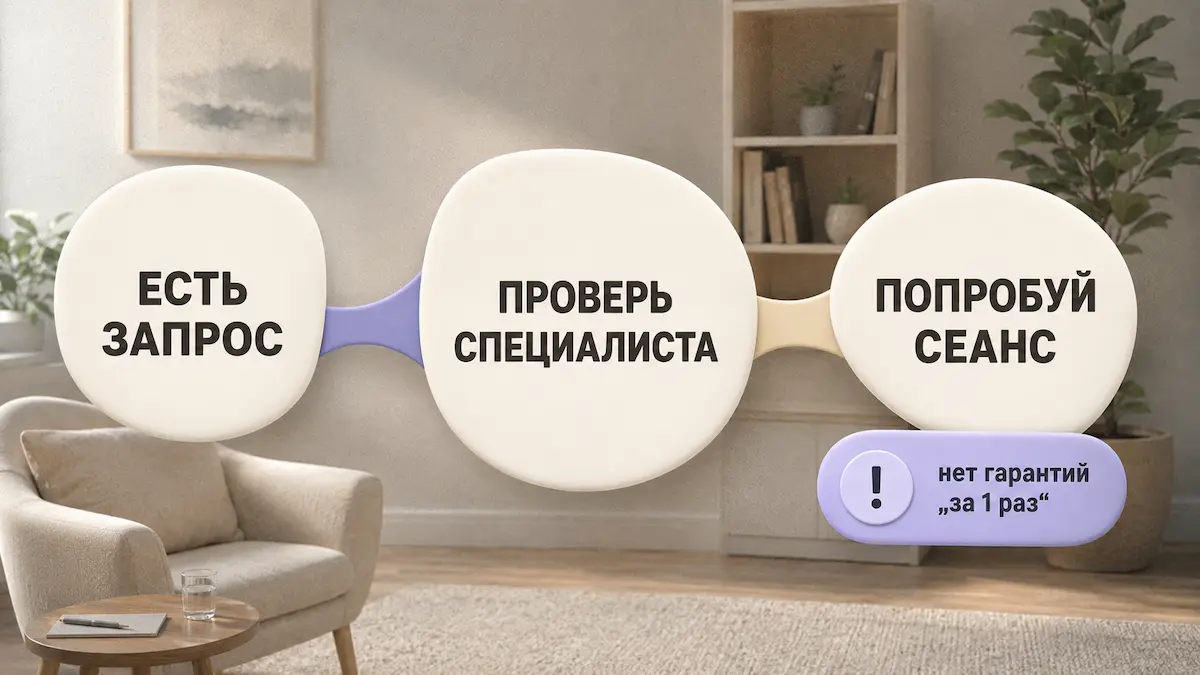 Схема: когда сеанс гипноза уместен и как принять решение
