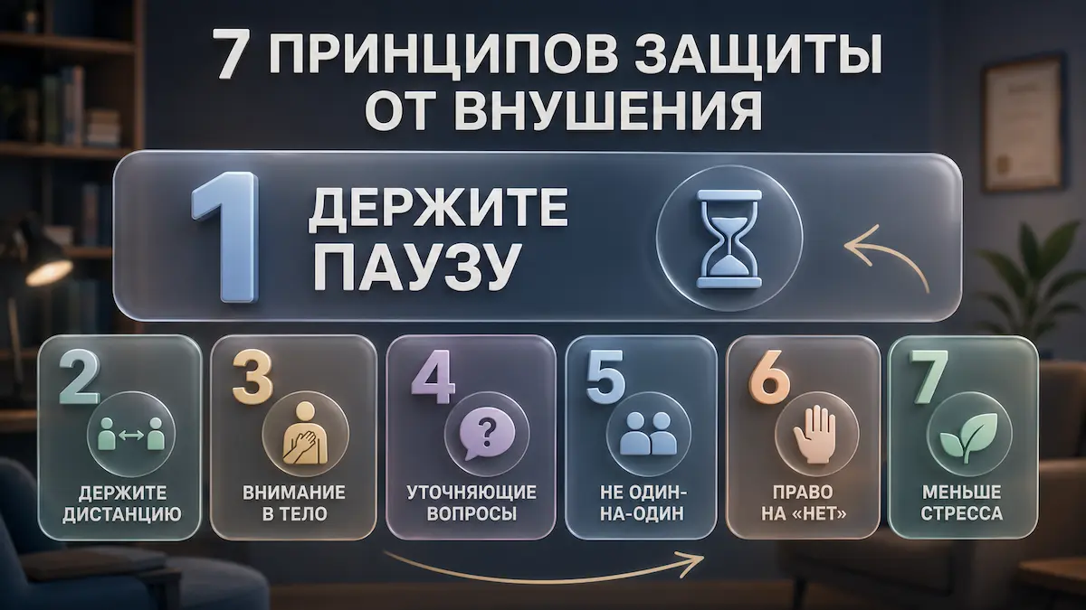 Защита от гипноза и внушения: 7 принципов, как не поддаться манипуляции