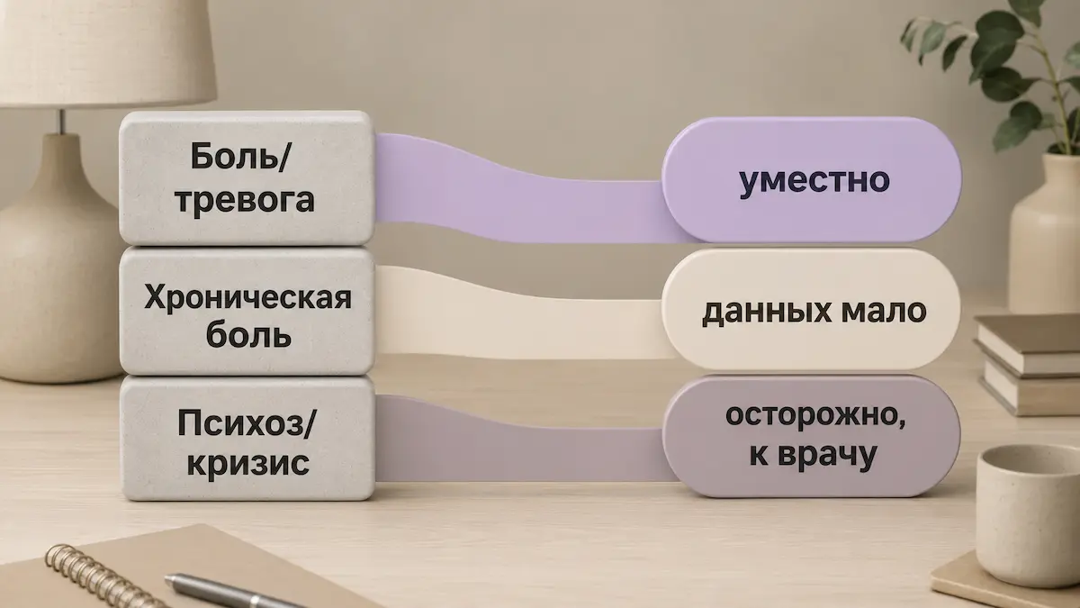 Схема: кому и когда подходит директивный гипноз