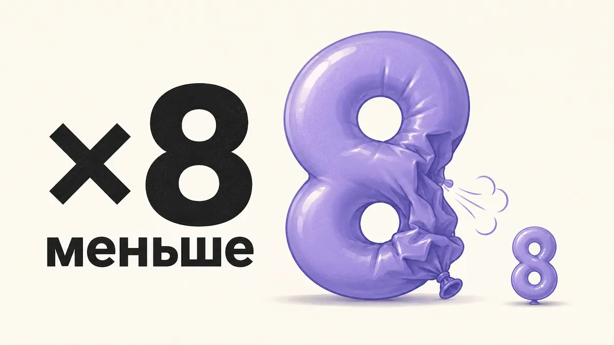 Большая цифра сдувается до маленькой — метафора перепроверки данных о гипнозе для похудения
