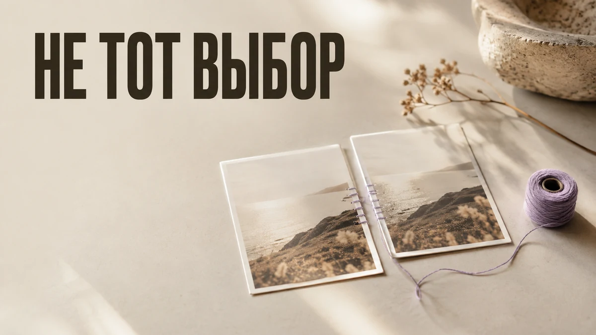 Две почти одинаковые карточки на светлом столе, одна подменена