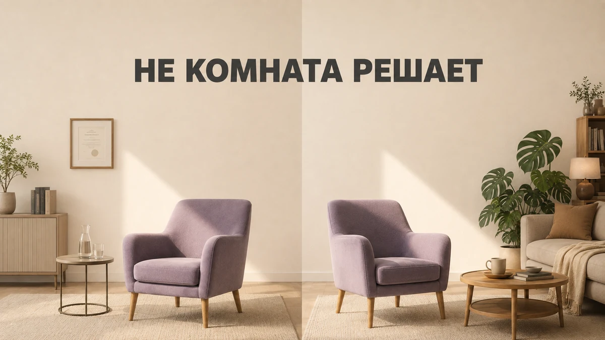 Гипнотерапия онлайн: два одинаковых кресла — в кабинете и дома — под одним лучом света