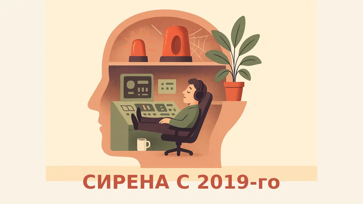 Диспетчерская внутри головы: оператор спит, а сигнализация всё ещё воет