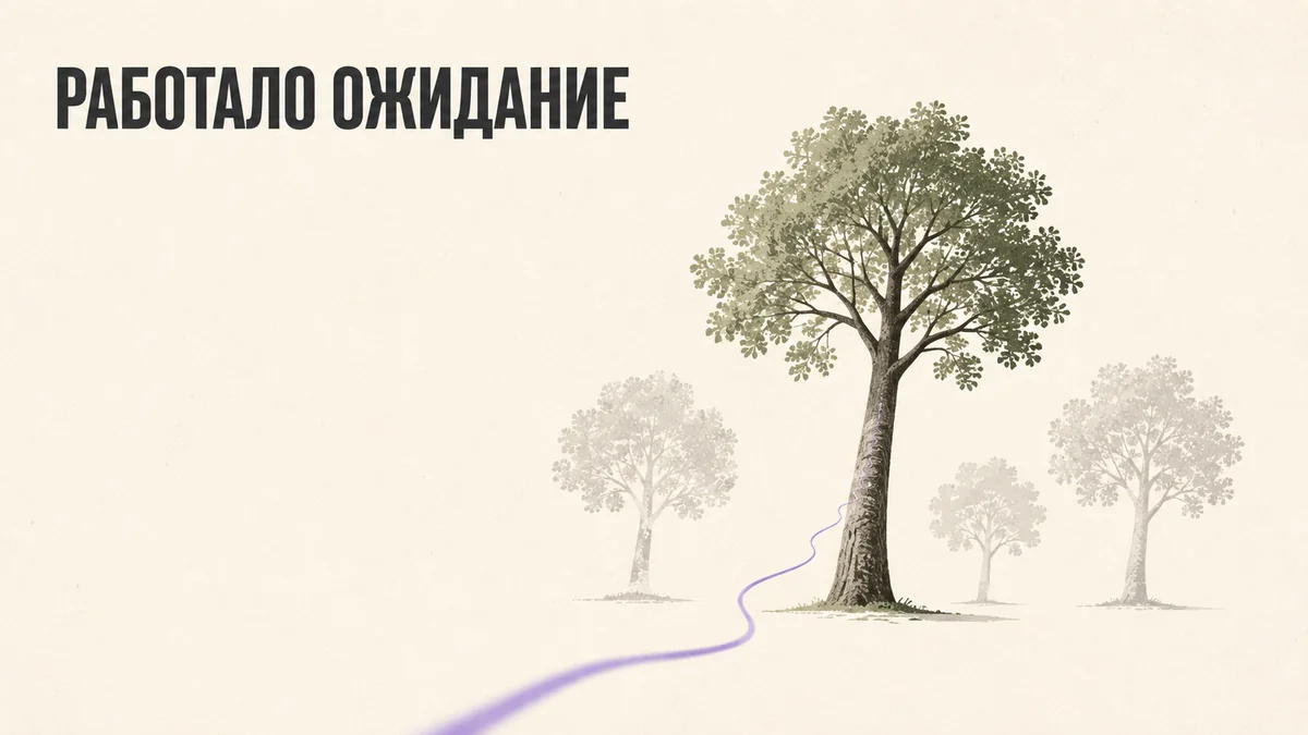 Дерево в саду и невидимая нить ожидания как метафора эксперимента комиссии Франклина 1784 года