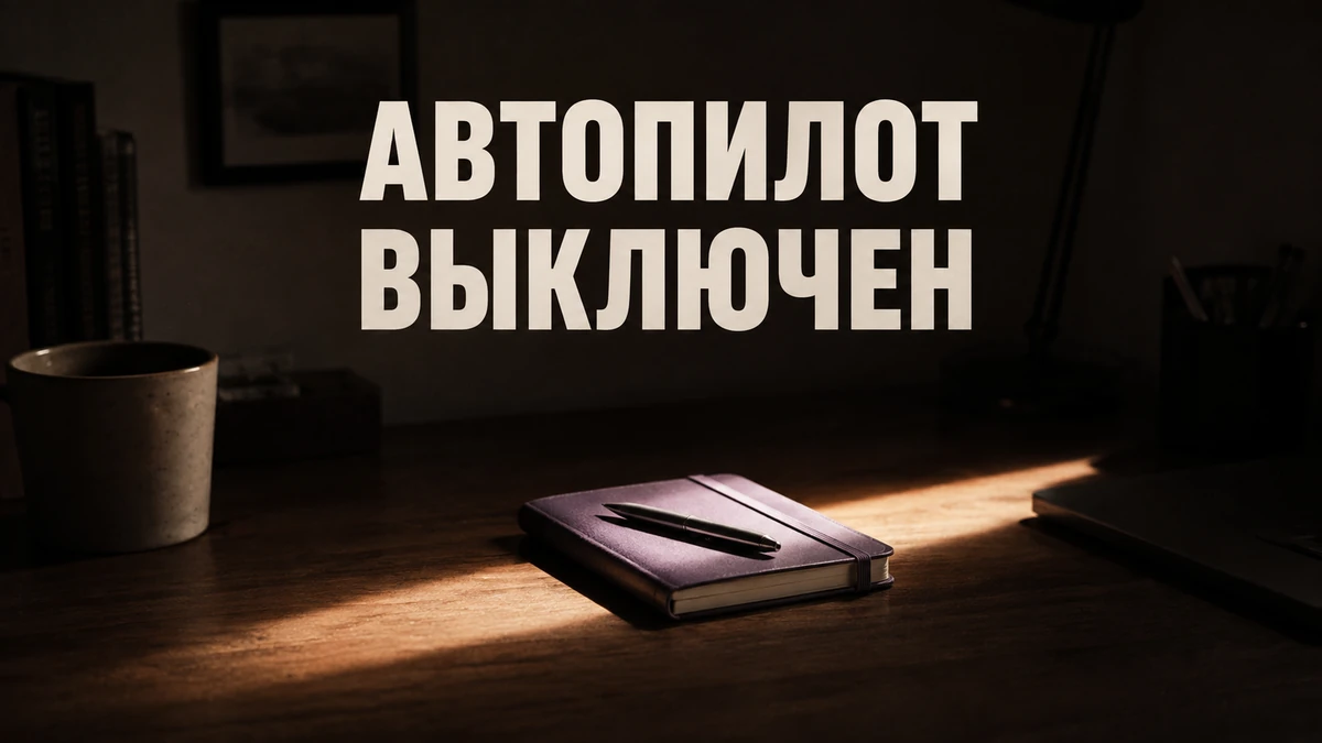 Узкий луч света выхватывает один предмет на столе, остальное в тени — метафора того, что чувствует человек под гипнозом